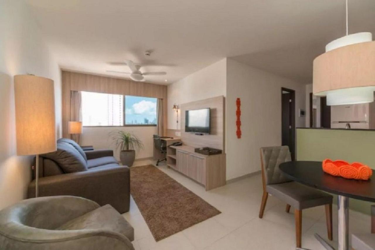 Excelente Flat Em Boa Viagem 2 Quartos Beach Class Ideal Para Familia Ou Viagens De Negocio Nob1804 Recife Eksteriør bilde